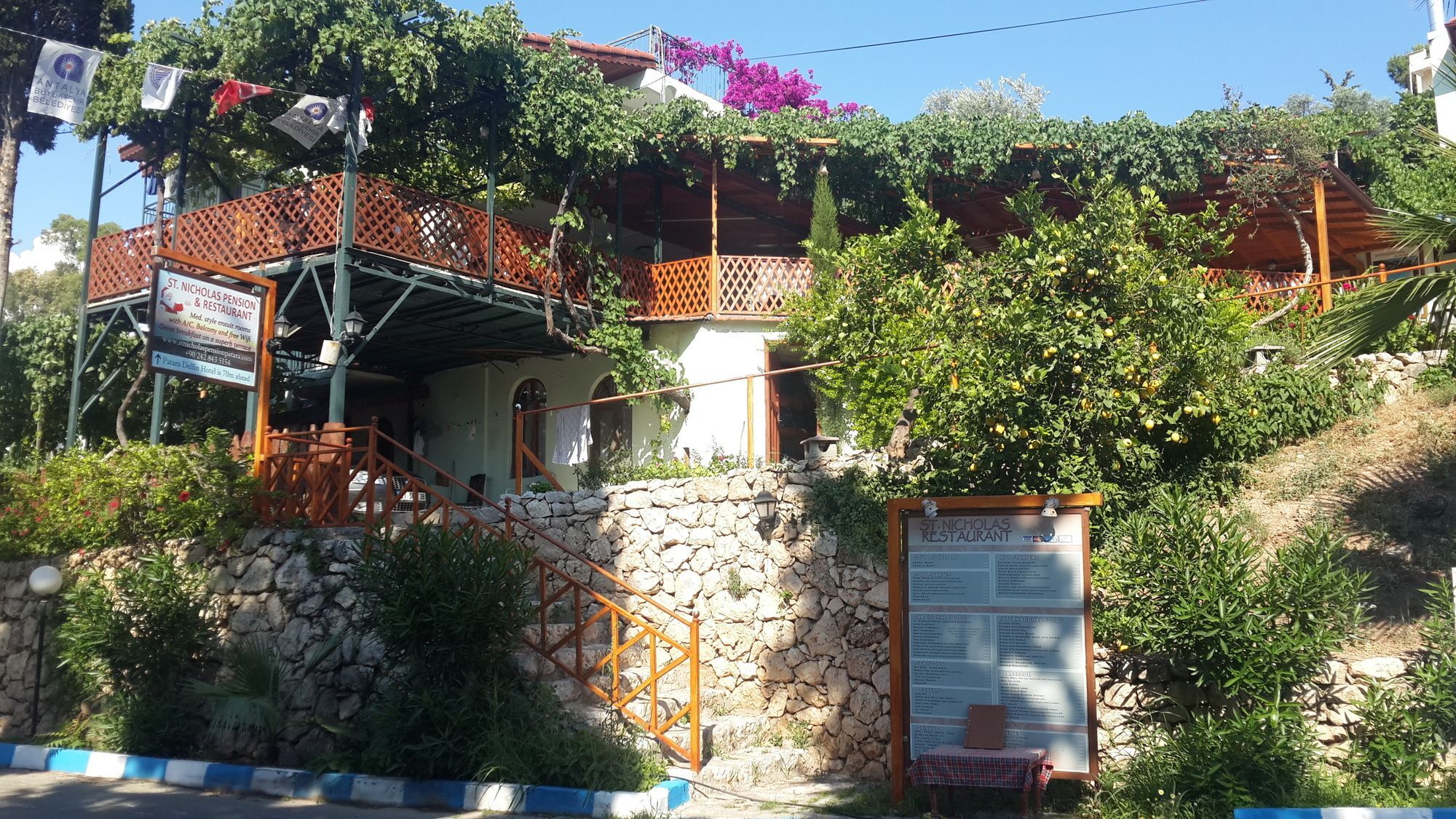 St. Nicholas Pension Patara Exteriör bild